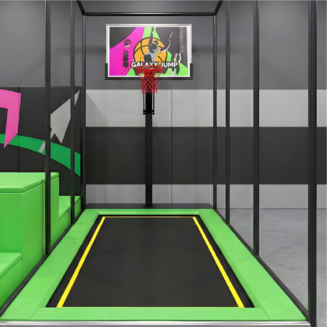 Koszykówka na trampolinie