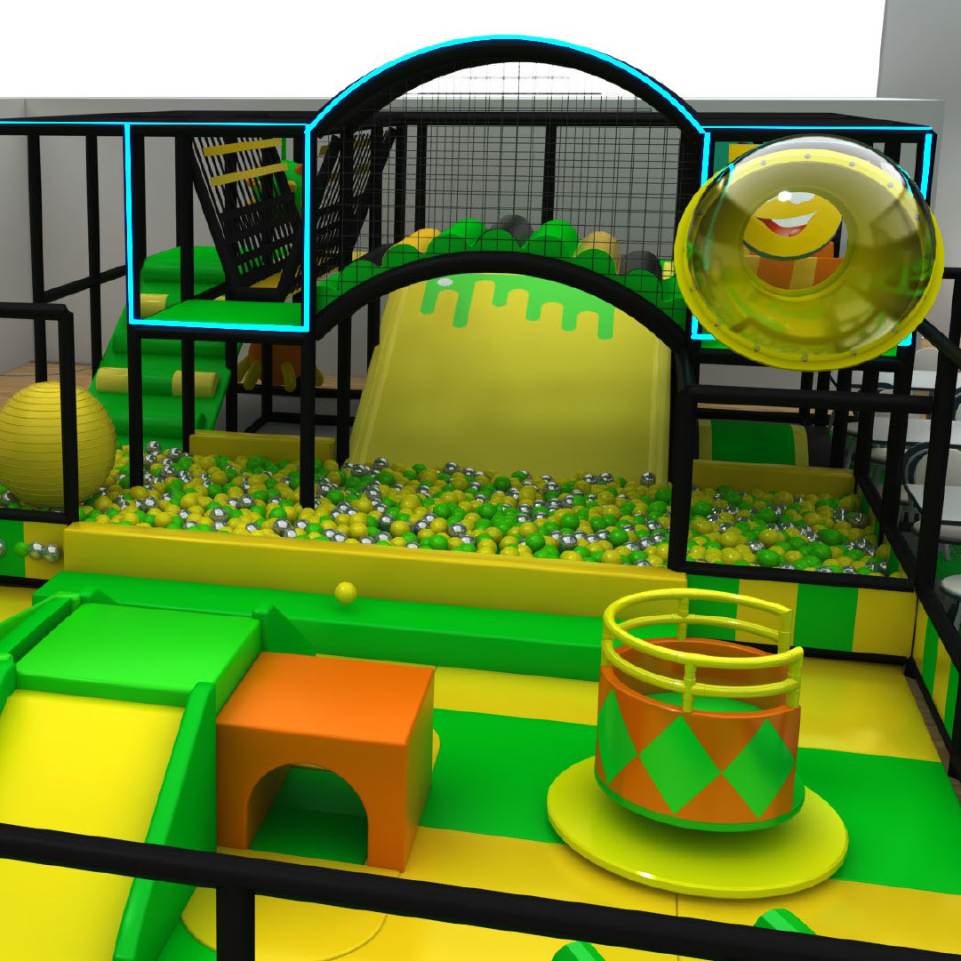 Strefa malucha w parku trampolin Jump Fly Konin